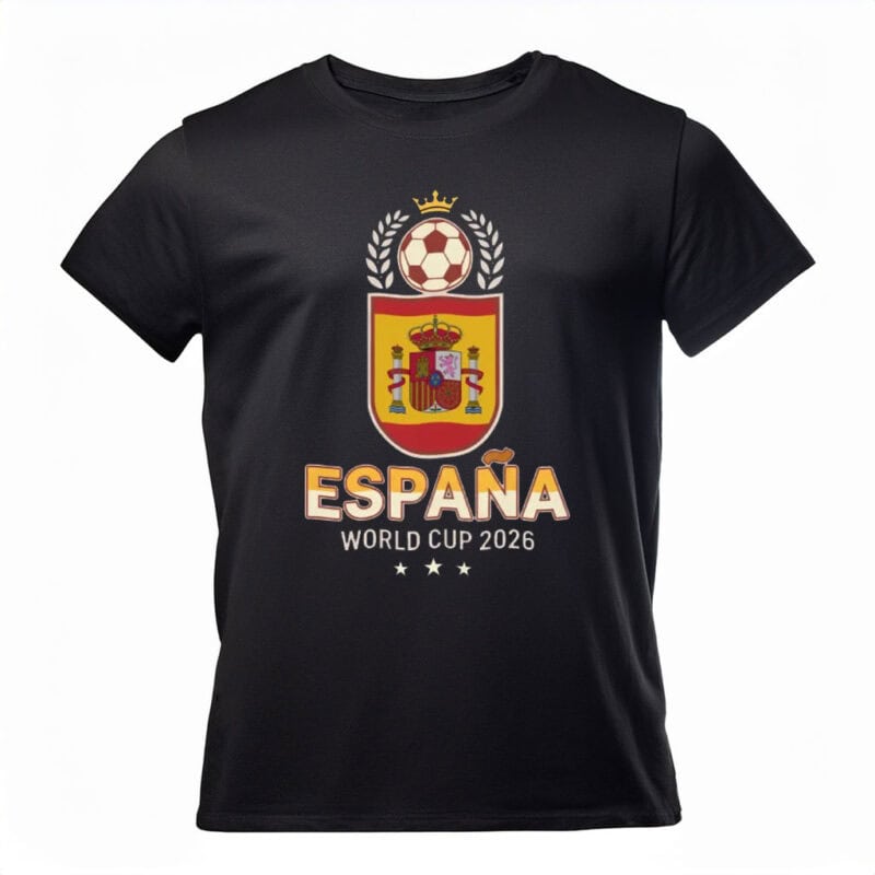 Spain FIFA World Cup 2026 Football Fan Shirt