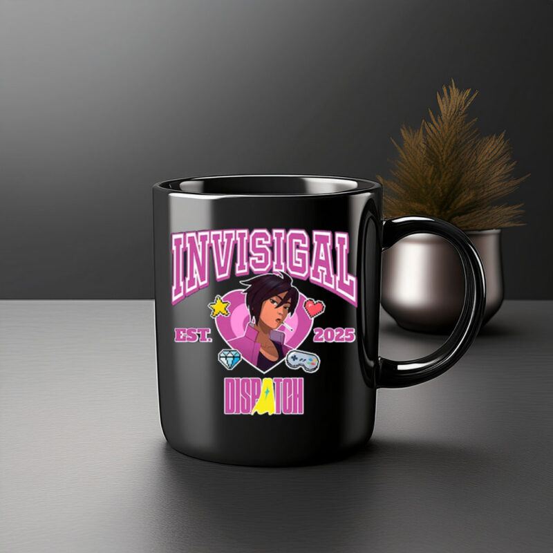 Stealth Hero Ceramic Coffee Cup EST 2025 – Invisigal Dispatch Mug