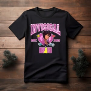 Stealth Hero Graphic Tee EST 2025 – Invisigal Dispatch Shirt
