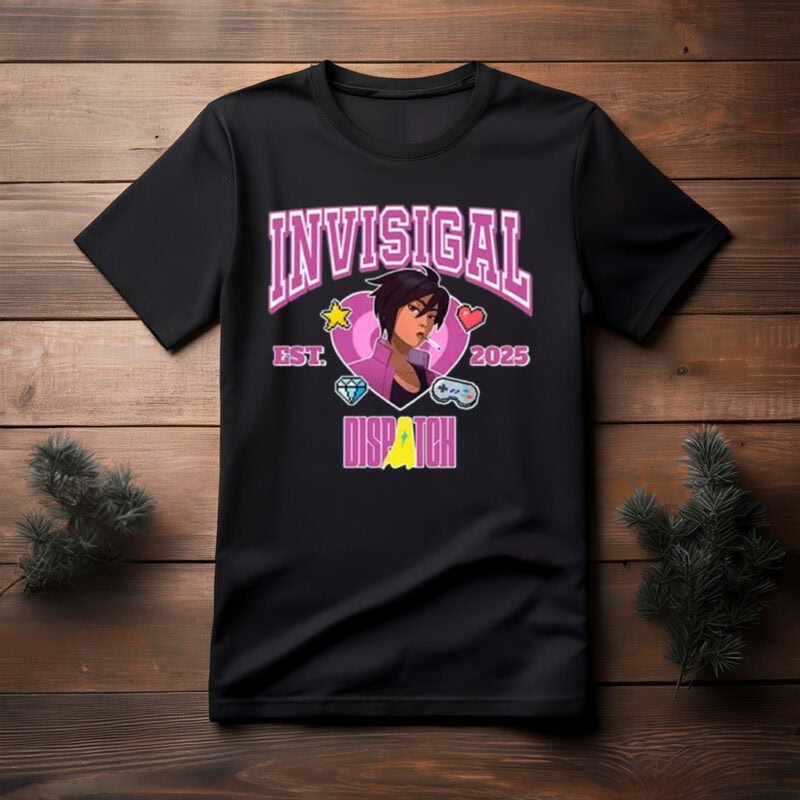 Stealth Hero Graphic Tee EST 2025 – Invisigal Dispatch Shirt