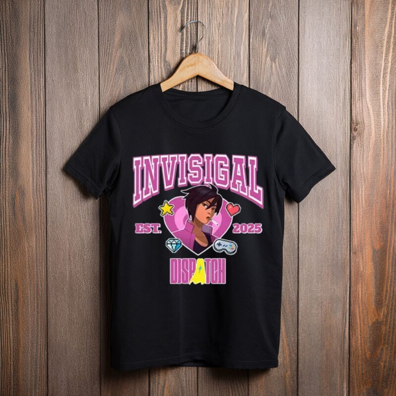 Stealth Hero Graphic Tee EST 2025 – Invisigal Dispatch Shirt