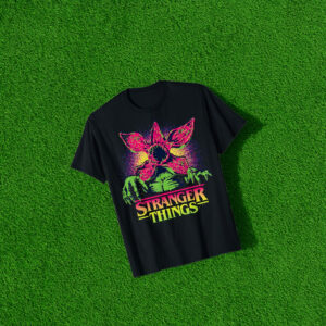Stranger Things Season 5 Retro Video Game Demogorgon T-Shirt