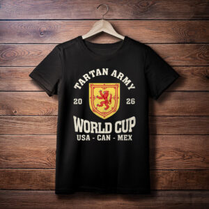 Tartan Army World Cup 2026 T-Shirt