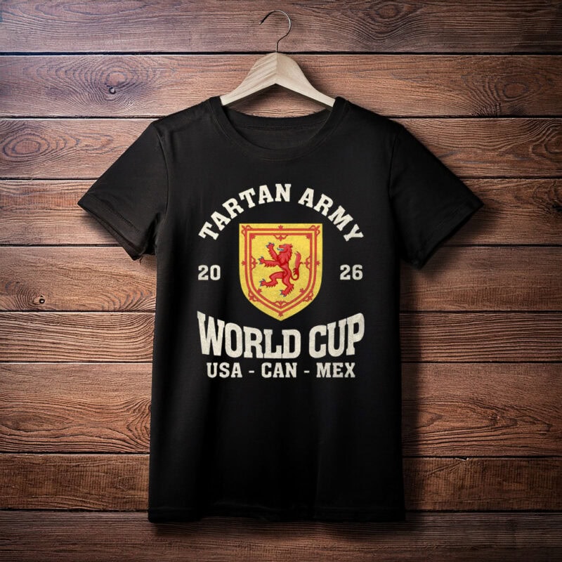 Tartan Army World Cup 2026 T-Shirt