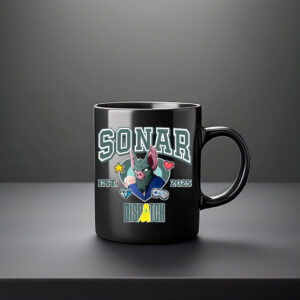 Tech Scout Hero Ceramic Coffee Cup EST 2025 – Sonar Dispatch Mug
