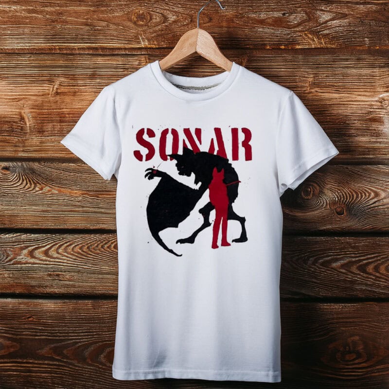 Unique Gaming Hand-Painted Dispatch Sonar T-Shirt