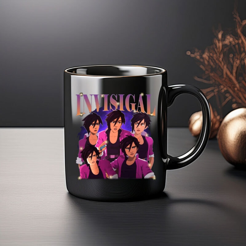 Vintage Invisigal Dispatch Game Bootleg Mug