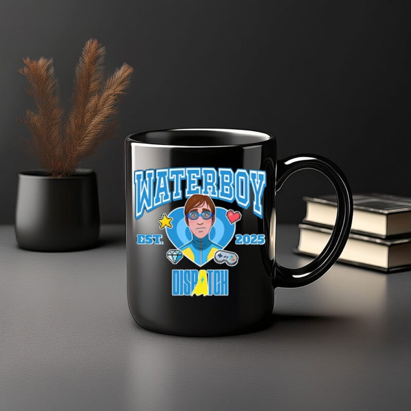 Water Power Hero Ceramic Coffee Cup EST 2025 – Waterboy Dispatch Mug
