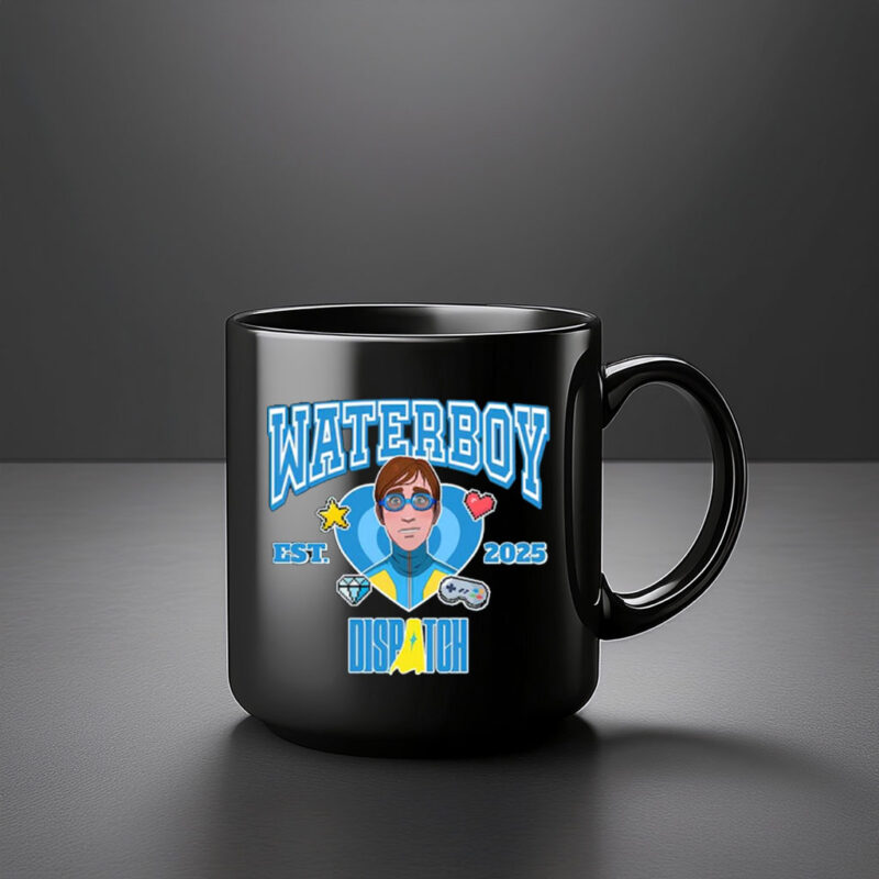 Water Power Hero Ceramic Coffee Cup EST 2025 – Waterboy Dispatch Mug