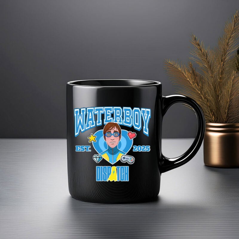 Water Power Hero Ceramic Coffee Cup EST 2025 – Waterboy Dispatch Mug