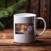 Whimsical Winter Forest Adventure Storybook Mug