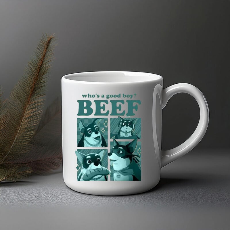Who’s a Good Boy Beef Dog Mug