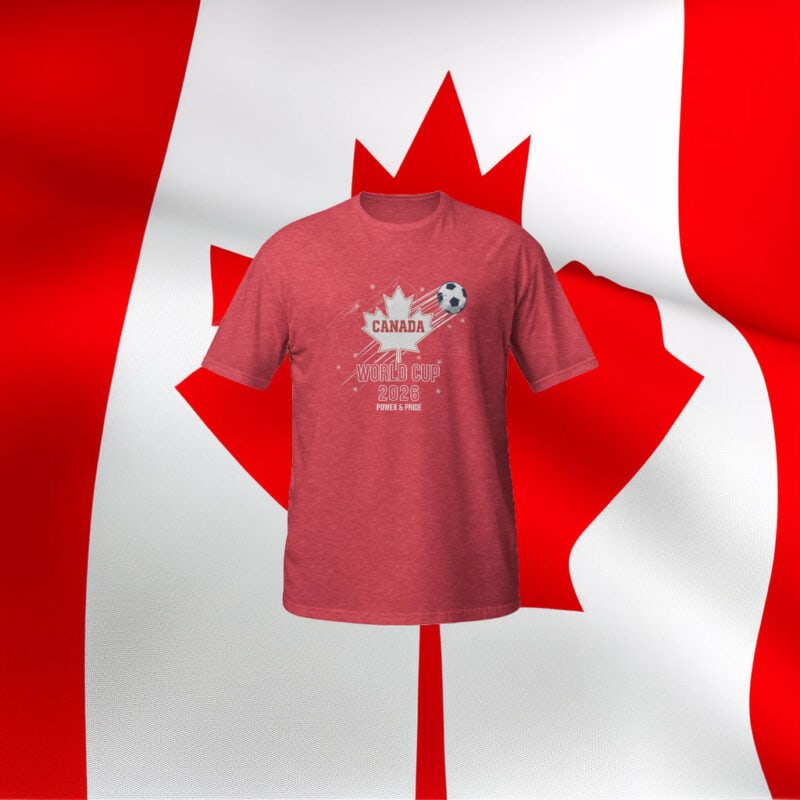 World Cup 2026 Canada Soccer T-Shirt