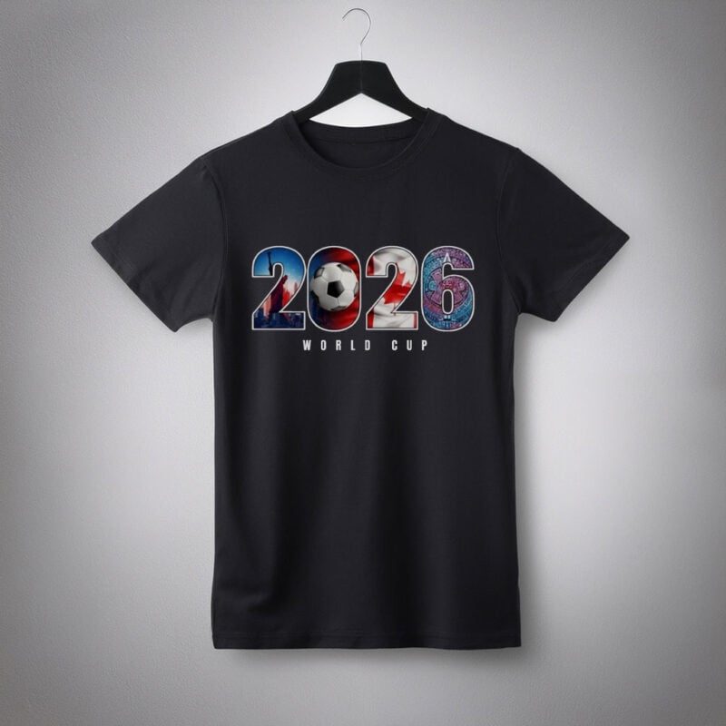 World Cup 2026 Nations Soccer T-Shirt