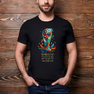 World Cup 2026 Soccer Flags Graphic Tee