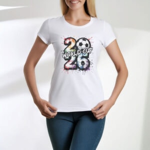 World Cup 2026 Soccer Paint Splash Shirt