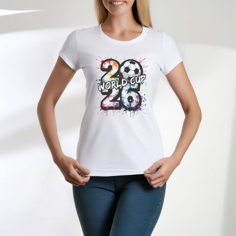 World Cup 2026 Soccer Paint Splash Shirt