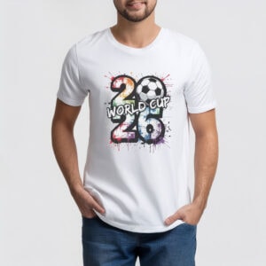 World Cup 2026 Soccer Paint Splash Shirt