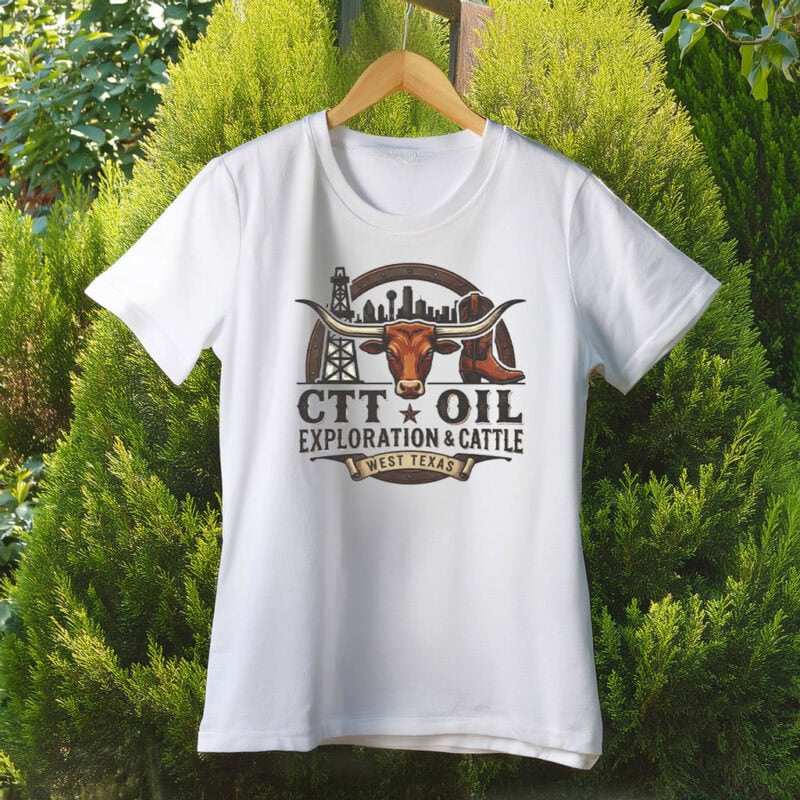 CTT Oil Exploration & Cattle T-Shirt