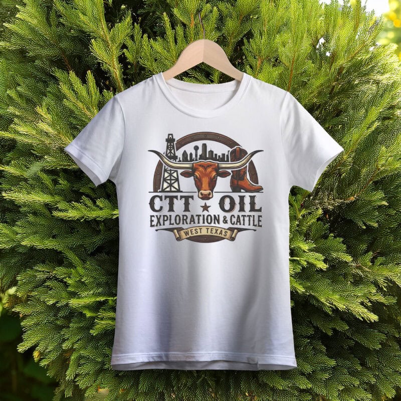 CTT Oil Exploration & Cattle T-Shirt