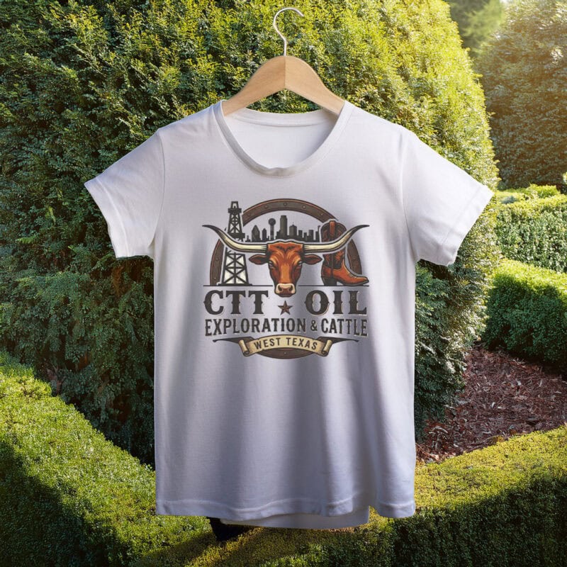 CTT Oil Exploration & Cattle T-Shirt