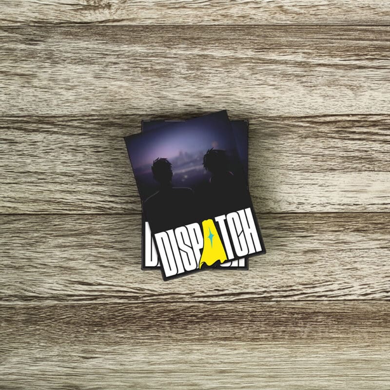City Night Silhouette Duo Sticker