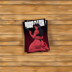 Dispatch Backstab Demon Pin-Up Sticker