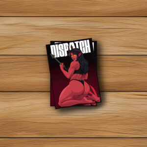 Dispatch Backstab Demon Pin-Up Sticker