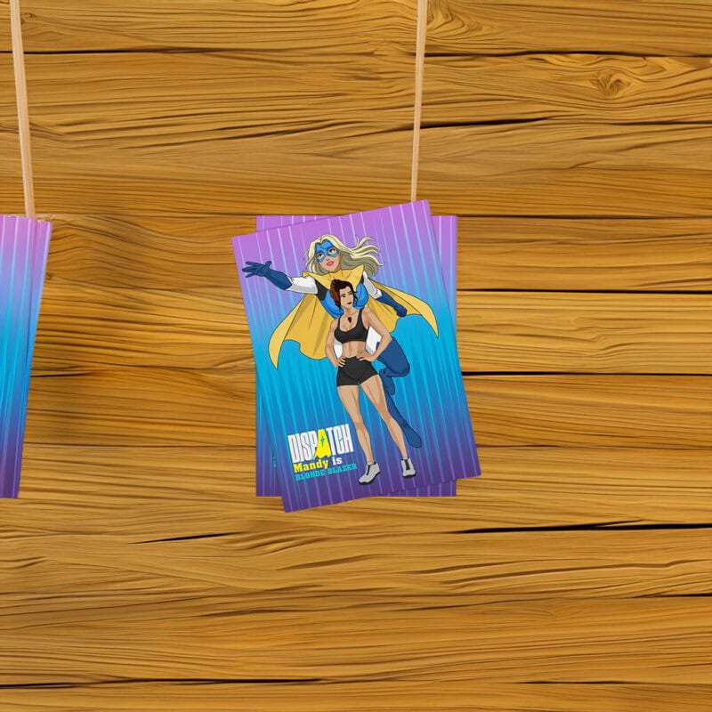 Dispatch Blonde Blazer Duo Sticker