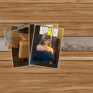 Dispatch Blonde Blazer Portrait Sticker