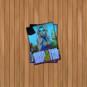 Dispatch Bold Heroine Smile Sticker