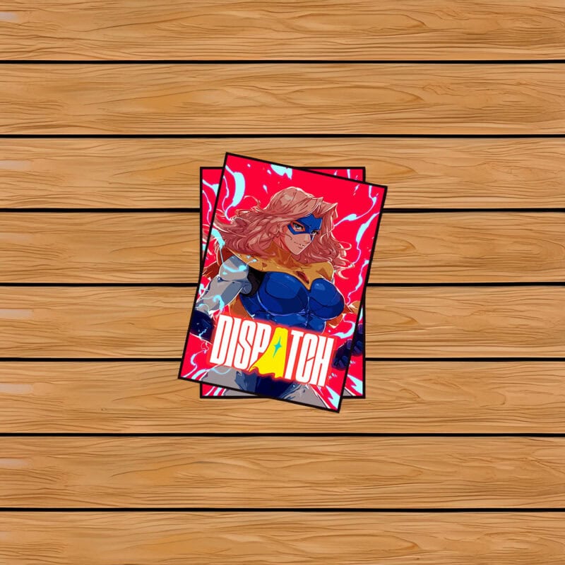Dispatch Crimson Energy Heroine Sticker