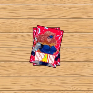 Dispatch Crimson Energy Heroine Sticker