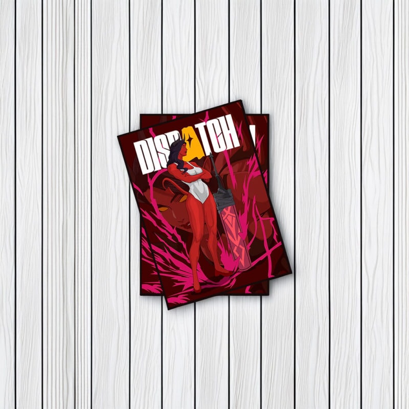 Dispatch Crimson Flame Demon Queen Sticker