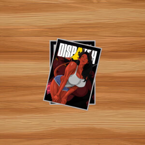 Dispatch Devil Pin-Up Temptress Sticker