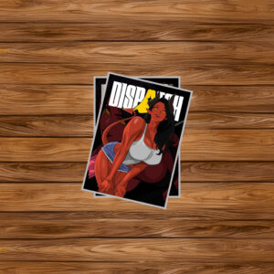 Dispatch Devil Pin-Up Temptress Sticker