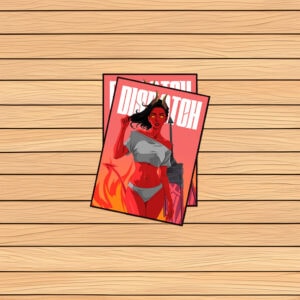 Dispatch Fireborn Rebel Demon Sticker