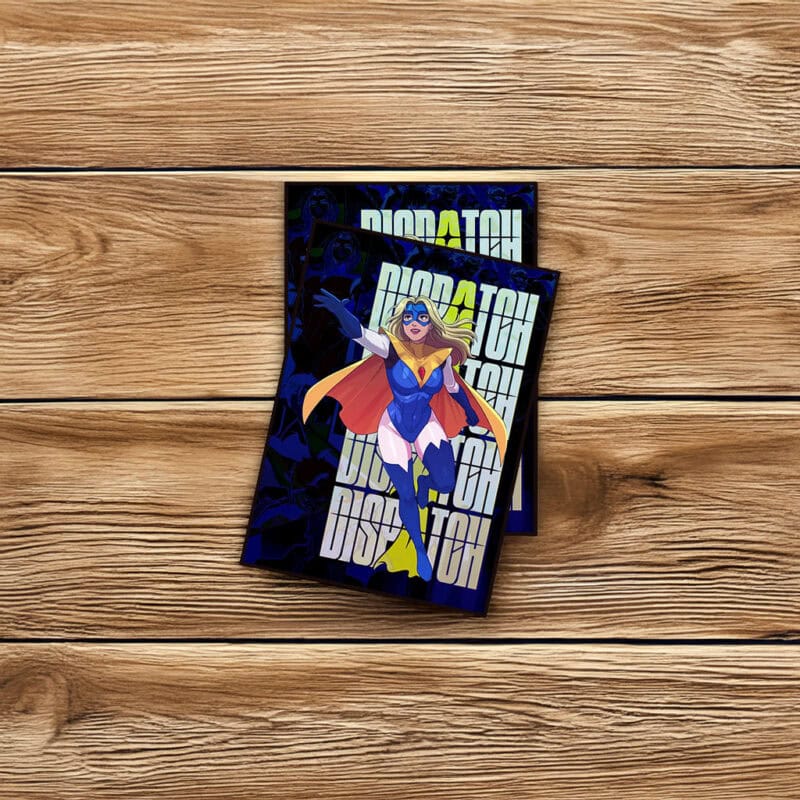 Dispatch Flying Justice Hero Sticker