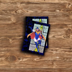 Dispatch Flying Justice Hero Sticker