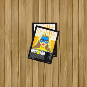 Dispatch Golden Mask Portrait Sticker