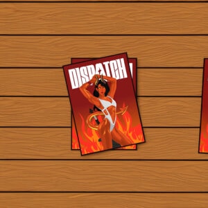 Dispatch Hellfire Temptation Demon Sticker