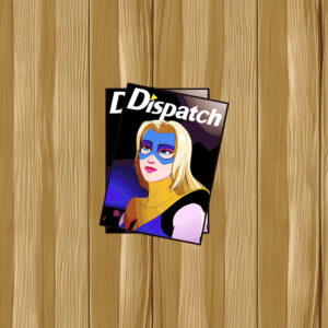 Dispatch Heroine Portrait Sticker
