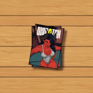 Dispatch Infernal Strength Demon Girl Sticker