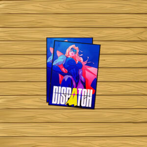 Dispatch Neon Strength Hero Sticker