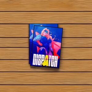 Dispatch Neon Strength Hero Sticker