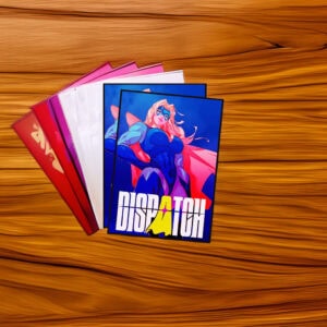 Dispatch Neon Strength Hero Sticker