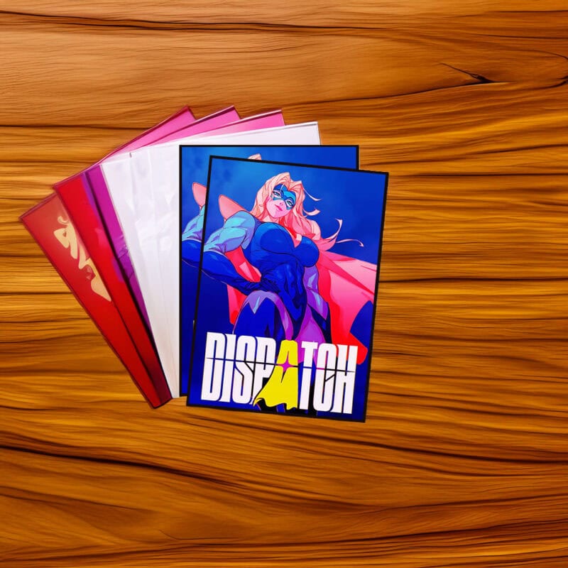 Dispatch Neon Strength Hero Sticker