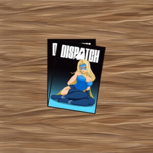 Dispatch Pin-Up Heroine Sticker