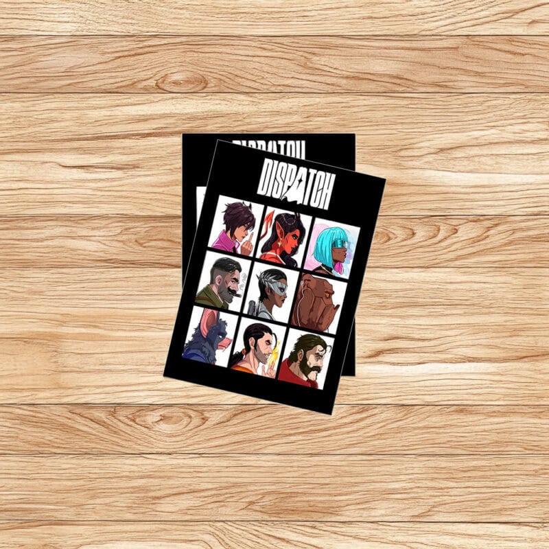 Dispatch Profile Grid Sticker