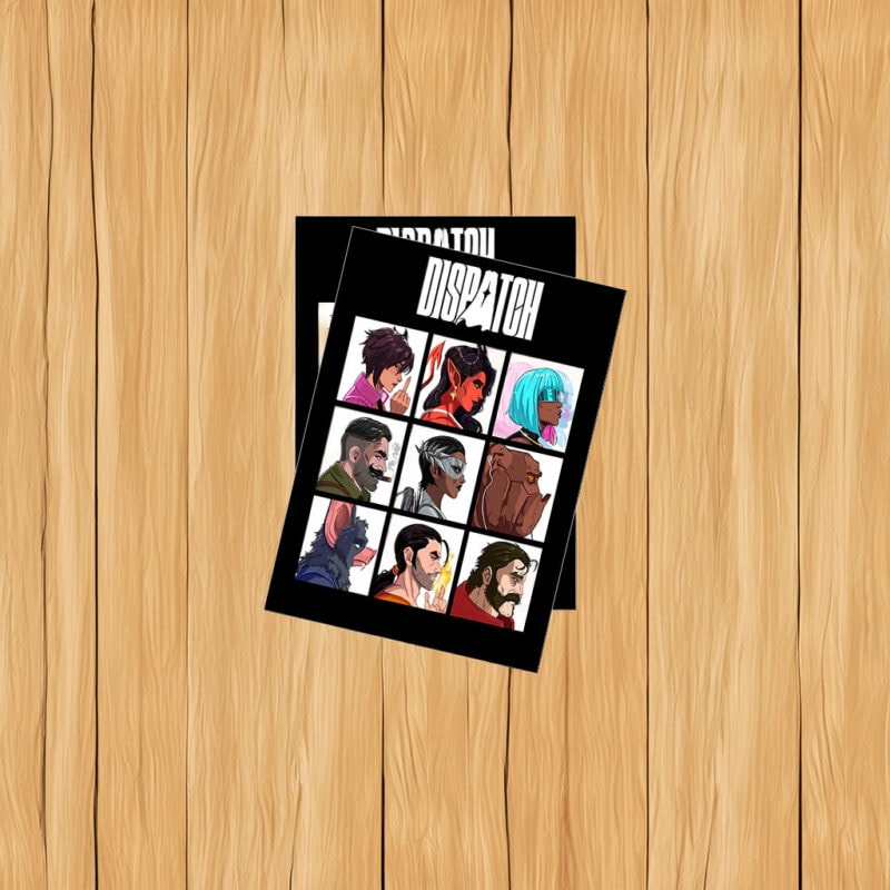 Dispatch Profile Grid Sticker